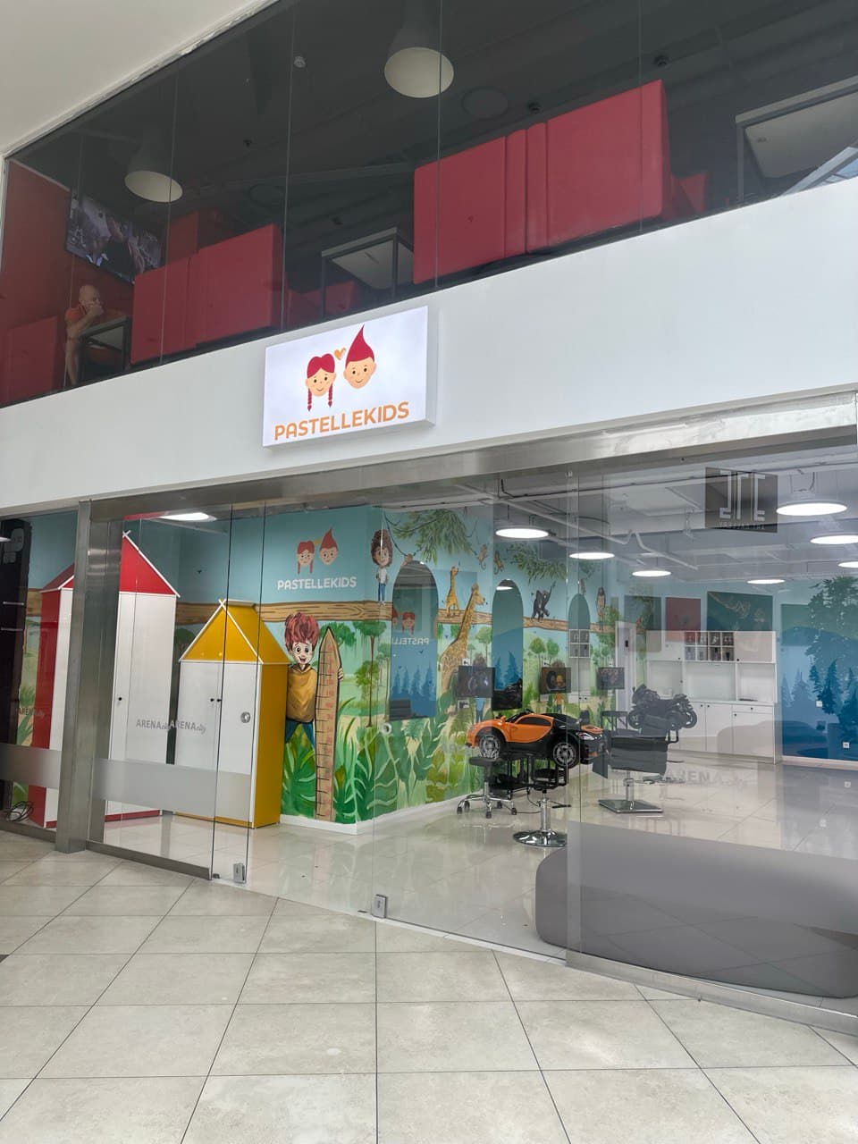 Сеть детских парикмахерских PASTELLE